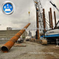 API 5L ASTM A252 Spiral seam welded steel Pipes steel pipe factory SSAW ERW DSAW LSAW